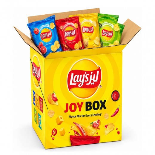 Lay's Assorted Joy Potato Chips Box 20 x 11g