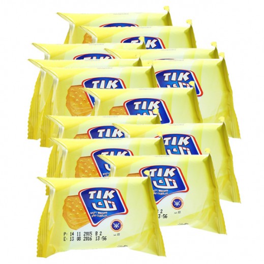 KFM Tik Salty Biscuits 22 g (36 Pieces) - delivered by Taw9eel Fast