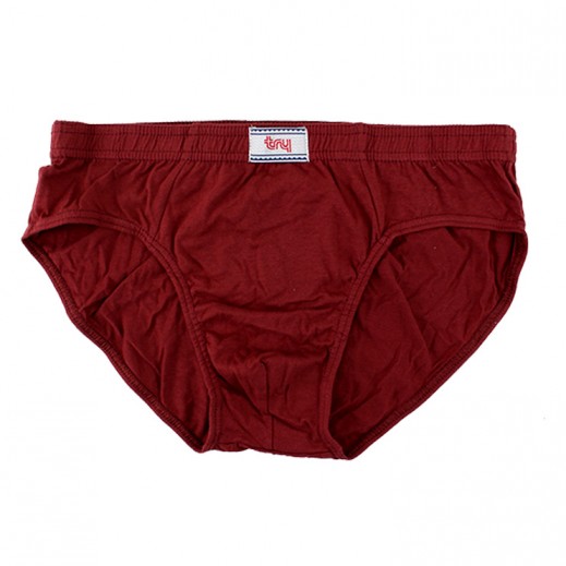 Buy Try Underwear Men's Colored Brief Assorted 3 Pieces (M XXL