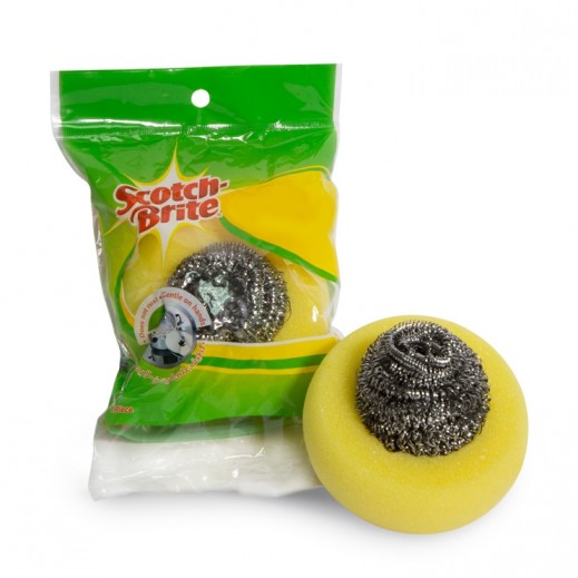 Scotch-Brite Metallic Spiral with Sponge
