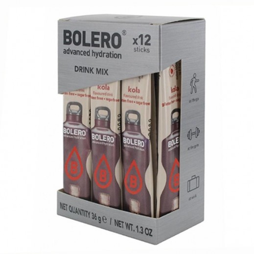 Bolero Diet Instant Drink Sugar Free Kola 12 x 3 g