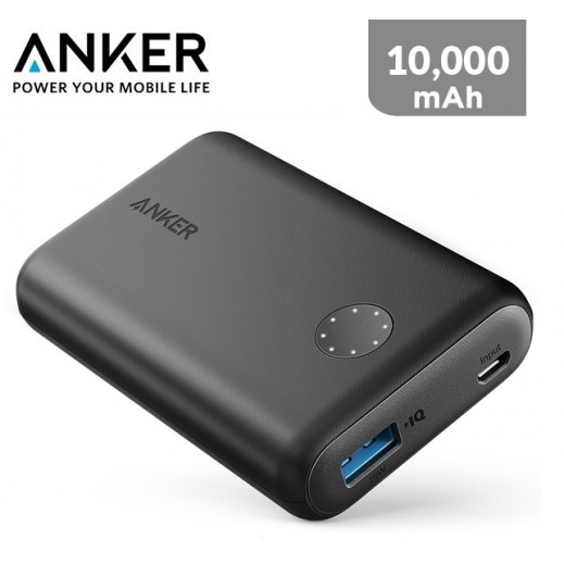 Anker Power Bank 10,000 mAh Black توصيل