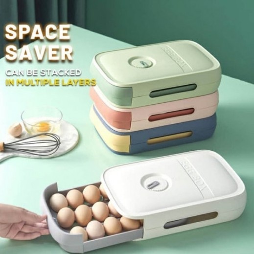 Egg Storage Drawer Box (Assorted colors)