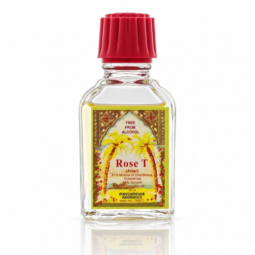 Asgharali Rose T Alcohol Free Essential Oil - Small - delivered by Taw9eel Within Working 24 Hours