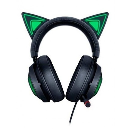 Razer Kraken Kitty Edition Chroma USB Gaming Headset – Black - delivered by Taw9eel within 2 Business Days