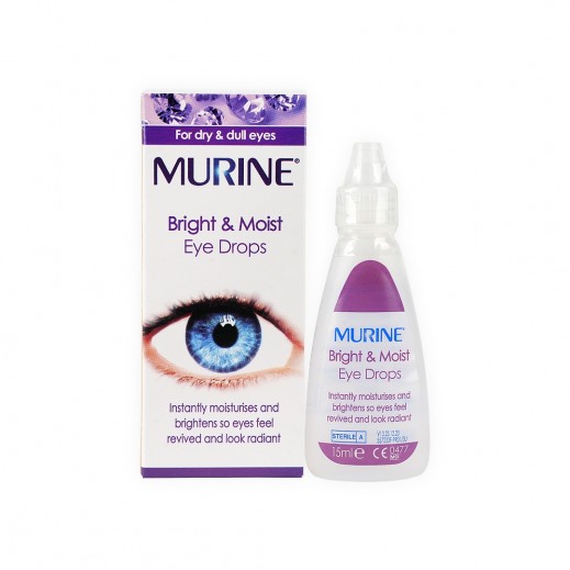 Murine Bright & Moisture Eye Drops - 15 ml  - delivered by The Pharmacy - within 2 Hours