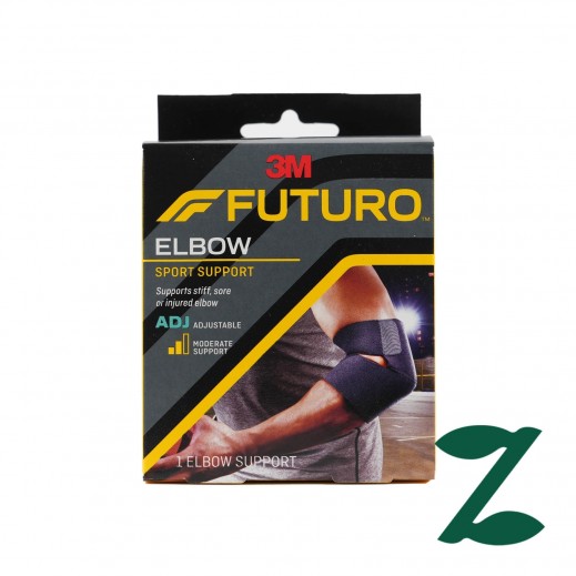 Futuro Elbow Sport Support Black-ADJ - delivered by Pharmazone Pharmacy - within 2 Hours