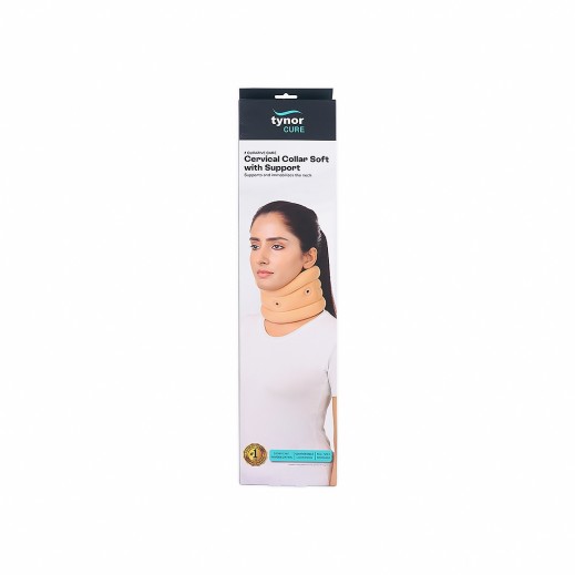 Tynor Cervical Collar Soft with Support - B02 M - delivered by The Pharmacy - within 2 Hours