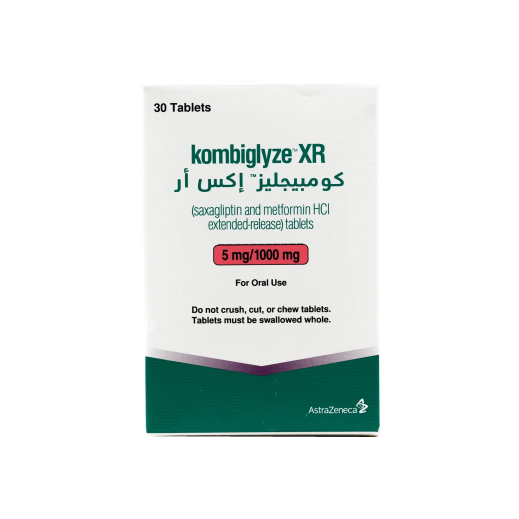 Kombiglyze Xr 5/1000 30 Tablets - delivered by The Pharmacy - within 2 Hours