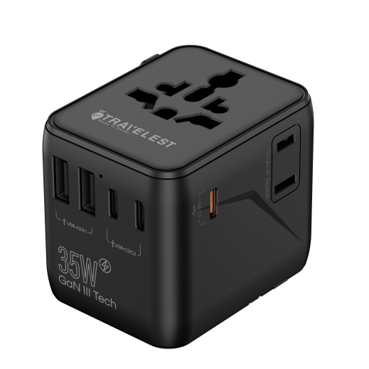 Travelest GaN Universal Travel Adapter 35W