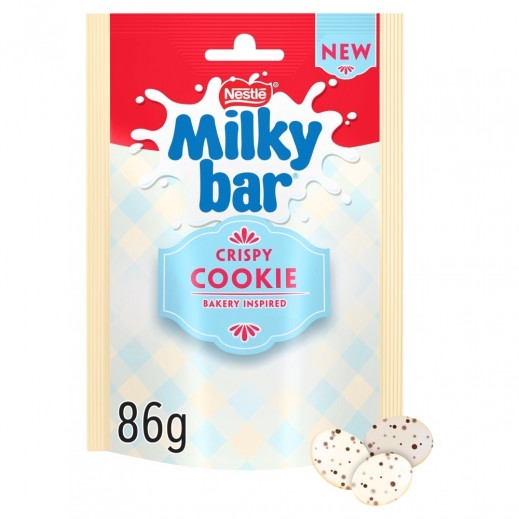 Milkybar Buttons White Chocolate Crispy Cookies 86g