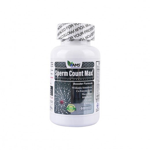 AMS Sperm Count Max 60 Capsules - delivered by The Pharmacy - within 2 Hours
