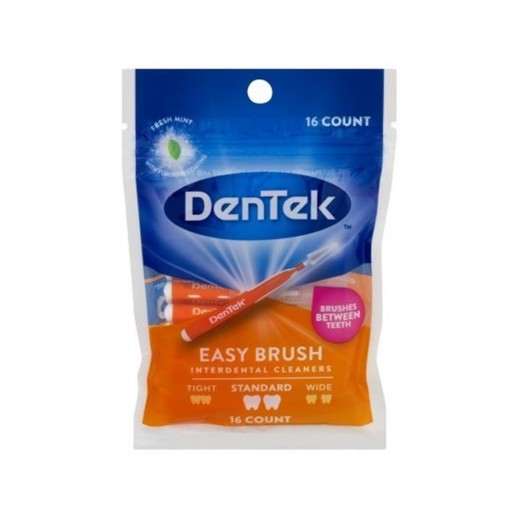 Dentek Easy Brush Extra Standard 16Pcs توصيل