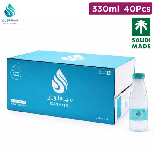 Luzan Water 40 x 330ml - delivered by Taw9eel Fast