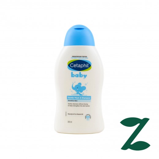 Cetaphil Baby Gentle Wash & Shampoo (300 ml) - delivered by Pharmazone Pharmacy - within 2 Hours