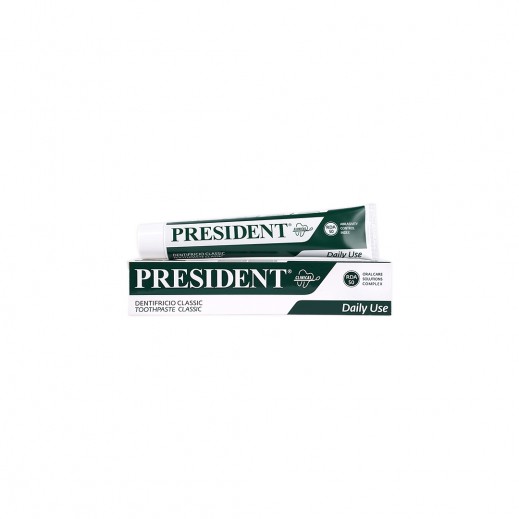 President Classic Daily Use Toothpaste 75Ml - delivered by The Pharmacy - within 2 Hours