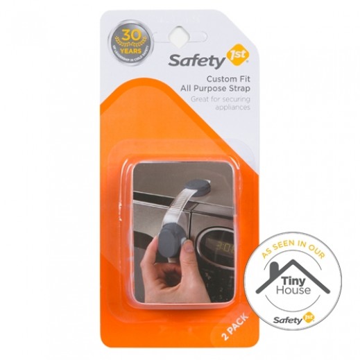 Safety 1st Custom Fit All Purpose Strap - 2 Pieces - delivered by Taw9eel within 1 working day 