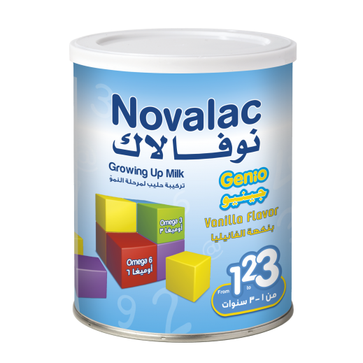 Novalac Genio 123 Vanilla Growing Up Formula From 1 to 3 Years - 800g