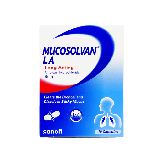 Mucosolvan- La 75Mg 10 Capsules - delivered by The Pharmacy - within 2 Hours