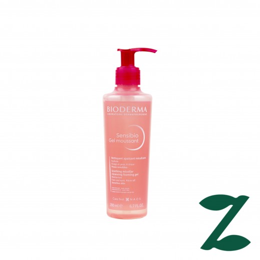 Bioderma Sensibio Gel Moussant for Skin Care - 200 ml - delivered by Pharmazone Pharmacy - within 2 Hours