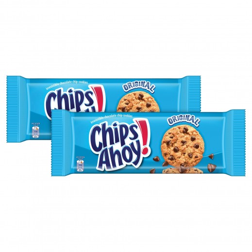 Chips Ahoy Chocolate Chip Cookies 2 x 128 g - delivered by Taw9eel Fast