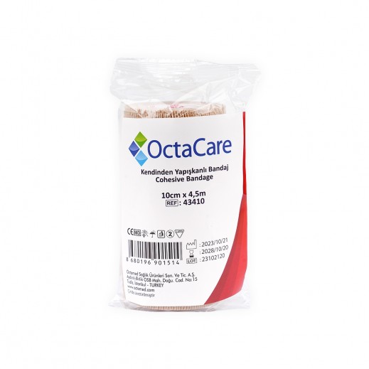 Octacare Cohesive Elastic Bandage 10 Cm x 4.5 M - delivered by The Pharmacy - within 2 Hours
