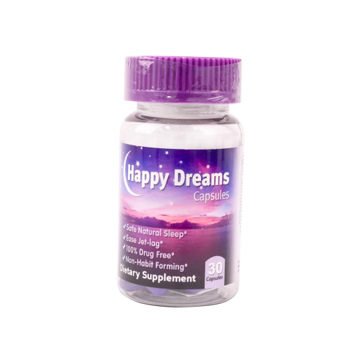 Happy Dreams 30 Capsules - delivered by The Pharmacy - within 2 Hours