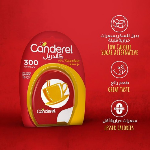 Canderel Sucralose - 300 Tablets + 60 Free Tablets - delivered by Pharmazone Pharmacy - within 2 Hours