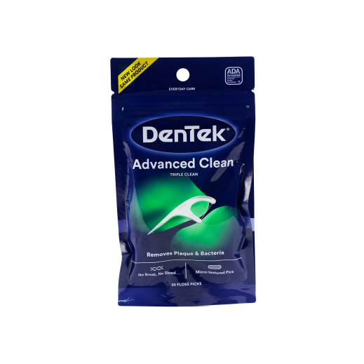 Dentek Triple Clean 20 Count - delivered by The Pharmacy - within 2 Hours