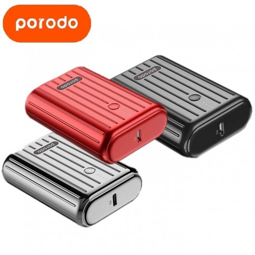 Porodo Power Bank 18W PD & QC3.0 10,000 mAh 
