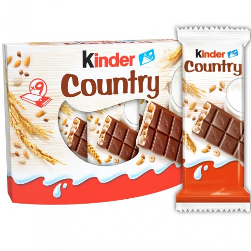 Kinder Chocolate with Cereals Multi Pack 9 Bars 211.5 g