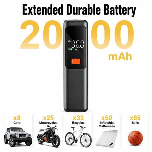 Portable Rechargeable Air Pump 60W
