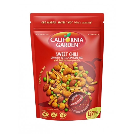 California Garden Sweet Chilli Crunchy Nuts and Cracker Mix 150g