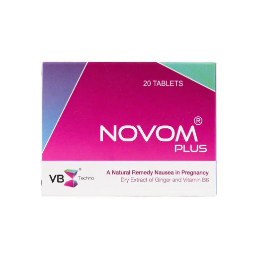 Novom Plus for Nausea & Vomiting 20 Tabs - delivered by The Pharmacy - within 2 Hours