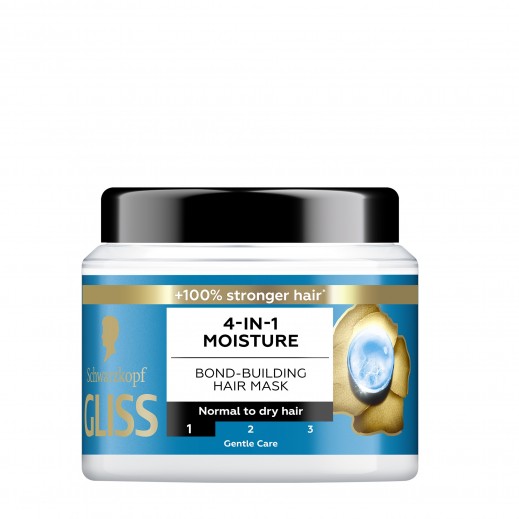 Schwarzkopf Gliss 4-in-1 Moisture Bond-Building Hair Mask 400 ml
