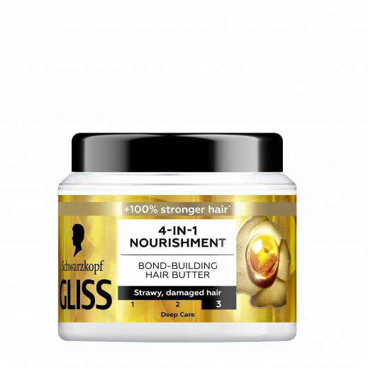 Schwarzkopf Gliss 4-in-1 Nourishment Bond-Building Hair Butter 400ml