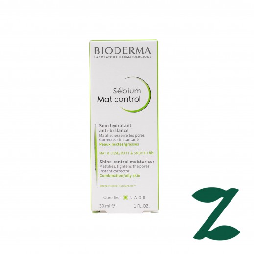 Bioderma Sebium Mat Control Moistuser 30 ml - delivered by Pharmazone Pharmacy - within 2 Hours