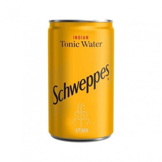 Schweppes Tonic Water Soft Drink Can 150ml
