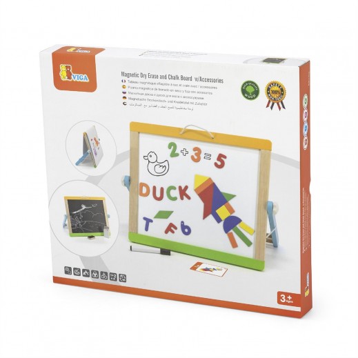 Magnetic Dry Erase and Chalk Board For Unisex - 3+ Years - delivered by within 24 Hours 
