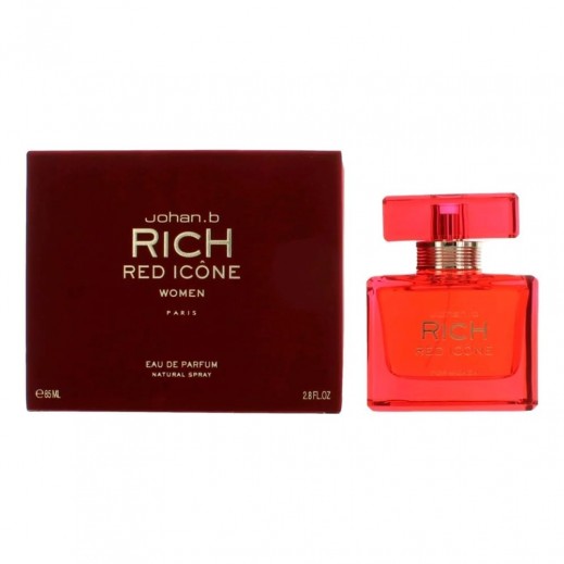 Johan B Rich Red Icone EDP For Women 85 ml