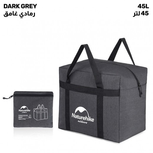 Naturehike Storage Bag Dark Grey - 45L - delivered by Taw9eel Fast