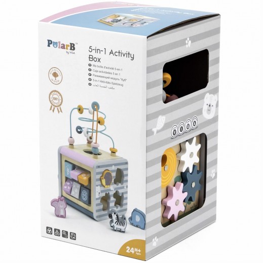 5 In 1 Activity Box For Unisex - 24+ Months - delivered by within 24 Hours 