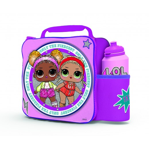 Stor Character 3D Insulated Bag + Bottle Lol Surprise - delivered by Taw9eel Fast