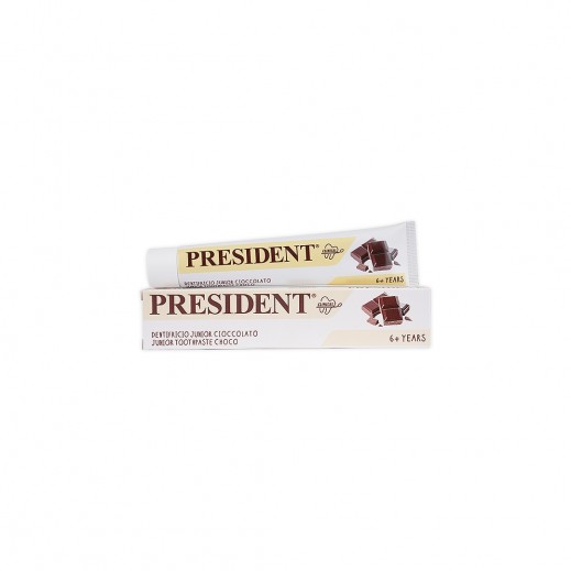 President Junior Choco Toothpaste +6 Year - 50Ml - delivered by The Pharmacy - within 2 Hours