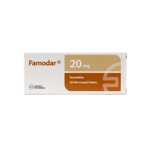 Famodar 20mg 20 Tablets - delivered by The Pharmacy - within 2 Hours