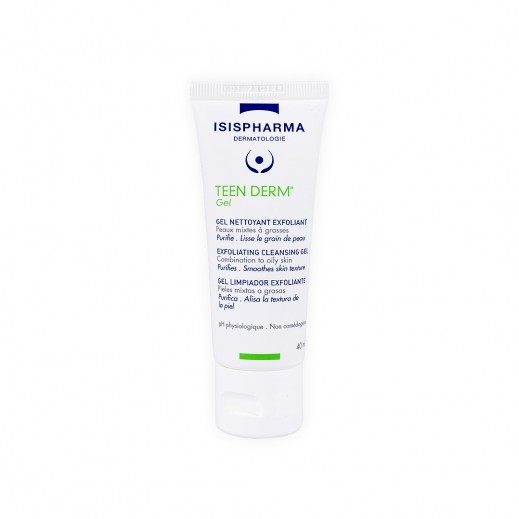 ISIS Pharma Teen Derm Gel for Skin Cleansing - 40 ml  - delivered by The Pharmacy - within 2 Hours