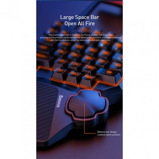 Buy Baseus GAMO Mobile Game Adapter Button Suit - Black | توصيل Taw9eel.com
