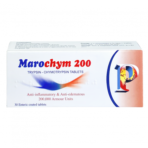 Marochym 200 Anti-inflammatory - 30 Tablets  - delivered by Pharmazone Pharmacy - within 2 Hours