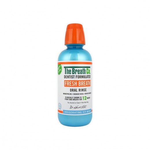 The Breath Co. Fresh Breath Oral Rinse 500 ml - Icy Mint - delivered by The Pharmacy - within 2 Hours