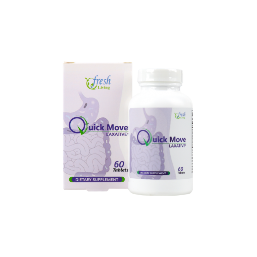 Quick Move Laxative for Constipation - 60 Tablets - delivered by The Pharmacy - within 2 Hours